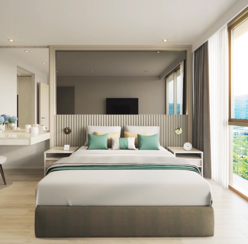 The Ozone Oasis Condominium – 1 bedroom A201 (48m)