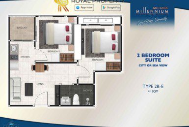 Arcadia-Millennium-Tower-Condo-Pattaya-купить-квартиру-в-Паттайе-аренда-апартаментов-агентство-недвижимости-Royal-Property-Type-2B-E-41-sqm-1024x724