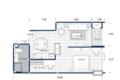 One-Tower-Pratumnak-Pattaya-unit-plan-TypeB1-OneBed-недвижимость-в-Таиланде-купить-квартиру-снять-в-аренду-Royal-Property-724x1024