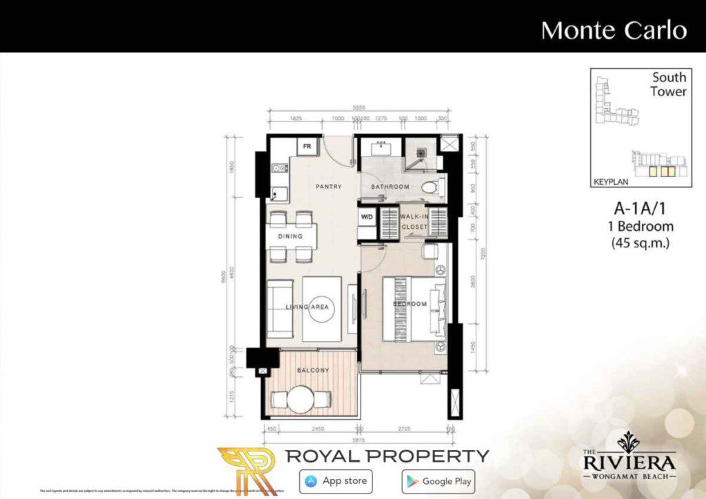 R1-SK-Digital-Eng-HIGH-24-Riviera-Wongaamt-condominium-купить-квартиру-в-Паттайе-снять-в-аренду-Royal-Property-Thailand-right-plan-1-1024x724