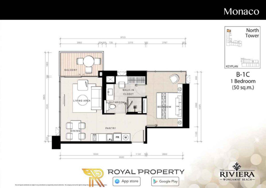 R1-SK-Digital-Eng-HIGH-37-Riviera-Wongaamt-condominium-купить-квартиру-в-Паттайе-снять-в-аренду-Royal-Property-Thailand-right-plan-1-1024x724