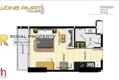 Wongamat-Tower-Naklua-Pattaya-unit-plan-room-d-купить-квартиру-в-Паттайе-Таиланд-агентство-недвижимости-Royal-Property-1024x621